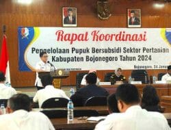 Rakor Pupuk Bersubsidi, Pemkab Bojonegoro Anggarkan Rp120 Miliar untuk Kebutuhan Petani