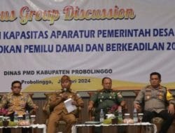 Forkopimda Kabupaten Probolinggo Gelar Diskusi Pemilu Damai dan Berkeadilan