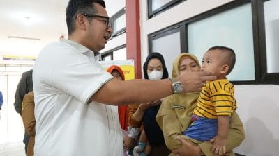 Pj Wali Kota Mojokerto Ajak Masyarakat Sukseskan Program Sub PIN Polio