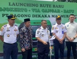 PT Bagong Dekaka Makmur Launching Rute Mojokerto-Via Cangar-Batu