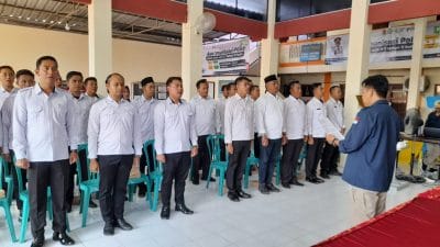 28 Anggota KPPS Loksus Lapas Mojokerto Resmi Dilantik