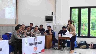 Peringati HPN 2024, Jurnalis Polres Malang Adakan Lomba, Juara 1 Sepeda Motor Beat