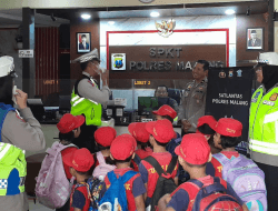 Polres Malang Perkenalkan Ruang Layanan Kepada Anak-anak Usai Dini