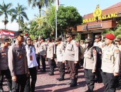 Polres Malang Siap Amankan 7.263 TPS di Pemilu 2024