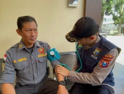 Urkes Polres Batu Cek Kesehatan Petugas Gabungan Keamanan Pemilu 2023