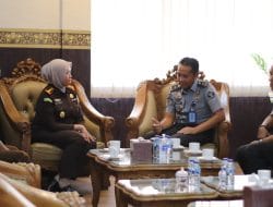 Kalapas Kediri Temui Kajari Kota Kediri Bahas Sinergitas