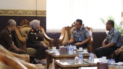 Kalapas Kediri Temui Kajari Kota Kediri Bahas Sinergitas