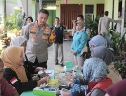 Kapolresta Malang Kota Ikut Cek Kondisi Kesehatan Anggotanya Pasca Pam TPS