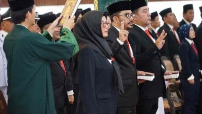 57 Pejabat Di Lingkungan Kabupaten Malang Diambil Sumpah Jabatan