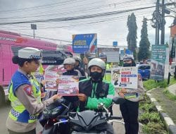 Himbauan Kamseltibcarlantas Digelar Satlantas Polres Malang Bagi Pengguna Jalan