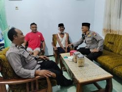 Korban Pelaku Balap Liar di Kabupaten Malang Disambangi Pak Polisi