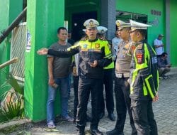 Satlantas Polres Malang Olah TKP Pasca Kecelakaan Karambol di Singosari