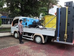 Ganggu Kenyamanan, Polres Malang Amankan Truk Bermuatan Sound System Horeg