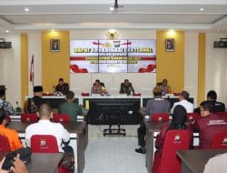 Polres Batu Gelar Rakor Lintas Sektoral Operasi Ketupat Semeru 2024