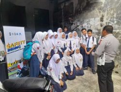 Sambangi Pelajar, Satlantas Polresta Malang Kota Himbau Tertib Berlalu Lintas