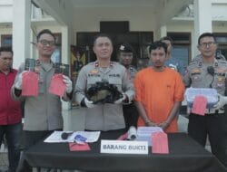Polsek Lowokwaru Malang Kota Amankan Pengedar dan Ganja 2 Kg