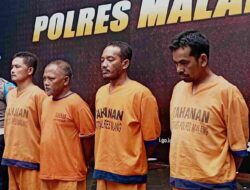 4 Perampok Sekap Korban di Kalipare Terancam 12 Tahun Penjara