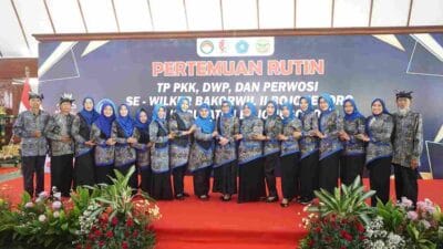 Kader PKK, DWP dan Perwosi se Bakorwil Bojonegoro  Tingkatkan Sinergi Kembangkan UMKM