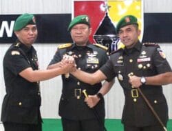 Pangdam V/Brw Pimpin Sertijab Danrindam V/Brw dari Kol Inf Renal kepada Kol Inf M Albar
