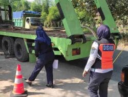Dishub Nganjuk Bersama Satlantas Gelar Operasi ODOL
