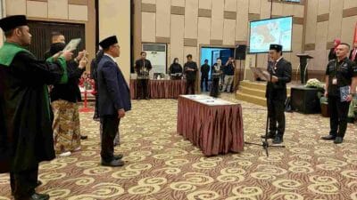 Panwaslu Tingkat Kecamatan Se-Bojonegoro Dilantik, Diminta Jaga Proses Pemilu Sebaik-baiknya