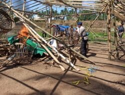 Polres Malang Ubrak Abrik Tempat Judi Sabung Ayam
