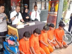 Bermodalkan Keterangan Saksi, 5 Pelaku Pengeroyokan di Kota Malang Diringkus