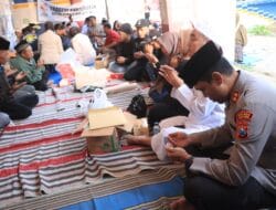 Polres Malang Gelar Doa Bersama di Pintu 13 Stadion Kanjuruhan