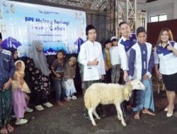 Karyawan BPF Malang Bagikan 4 Ekor Hewan Kurban ke Panti Asuhan Al-Kaaf