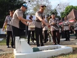 Sambut Hari Bhayangkara ke-78, Kapolres Malang Tabur Bunga ke TMP Prayuda Nirwana