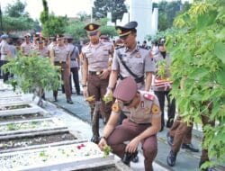 Jelang 1 Juli, Polresta Malang Kota Gelar Ziarah ke TMP Untung Suropati