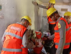 10 Taruna Akpol Angkatan 57 Bedah Rumah Penyandang Disabilitas