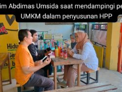 Tim Abdimas Umsida Bantu UMKM Menyusun HPP Dengan Aplikasi Digital