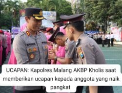46 Personel Polres Malang Naik Pangkat Tepat 1 Juli Di Hari Bhayangkara ke-78