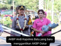 Mantan Kapolsek Klojen AKBP Andi Kini Jabat Kapolres Batu