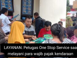 Layanan One Stop Service Ditengah Program Pemutihan Pajak Kendaraan Mendapat Apresiasi Wajib Pajak