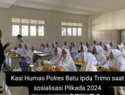 Polres Batu Ajak Pelajar Sukseskan Pilkada 2024