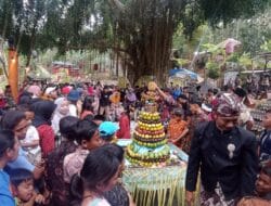 1001 Tumpeng Warnai Giat Bersih-bersih Dusun Arjomulyo Kabupaten Malang
