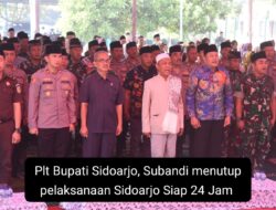 Program Sidoarjo Siap 24 Jam Kodim 0816 Resmi Ditutup