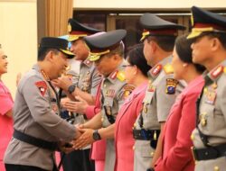 Kapolri Lantik 8 Kapolda Baru di Jateng