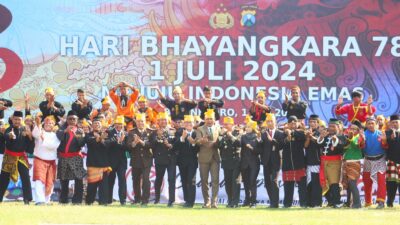 Apel Hari Bhayangkara, Polres Bojonegoro Dorong Wujudkan Daerah Kondusif