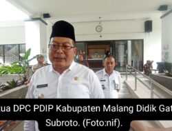 Rekom Pilbup Malang ke Sanusi –  Lathifah Nunggu Pleno DPP PDIP