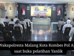 Petugas Yanlik Polisi Malang Kota Dibekali Pelatihan Komunikasi Yang Santun dan Efektif