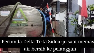 Produksi Air PDAM Sidoarjo Susut Berdampak Pasokan Bagi Pelanggan