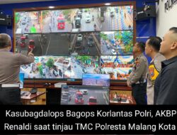 Korlantas Polri Apresiasi TMC Polresta Malang Kota, Langkah Maju Dalam Manajemen Lalu Lintas