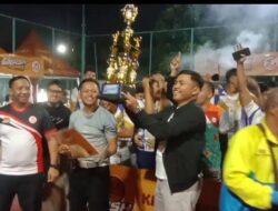 Tim Volleyball El Rastra Juarai Kapolresta Malang Kota Cup 2024