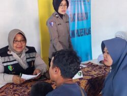 Polwan Polres Malang Gelar Pemeriksaan Kesehatan Gratisdi SLB Pelita Qolbu Donomulyo