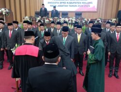 50 Anggota DPRD Terpilih Kabupaten Malang Resmi Dilantik