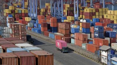 Ft: Terminal peti kemas di Pelabuhan Tanjung Priok, Jakarta. (ist )