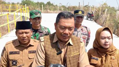 Wujudkan Mimpi Warga Tiga Desa, BJB Bangun Akses Jalan Rabat Beton